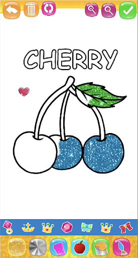Fruits Coloring Game - Image screenshot of android app