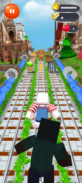 Kuromi Craft ۳D Run - عکس بازی موبایلی اندروید