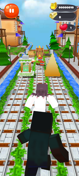 Kuromi Craft ۳D Run - عکس بازی موبایلی اندروید