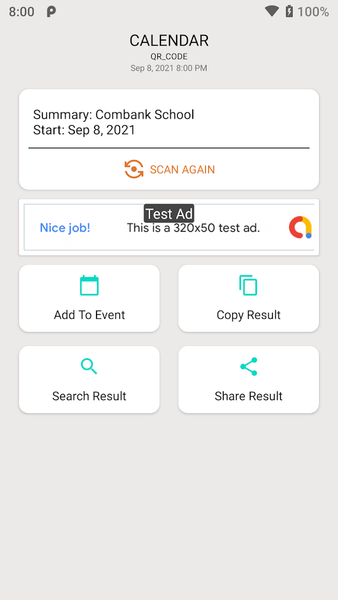 QR Code Scanner - عکس برنامه موبایلی اندروید
