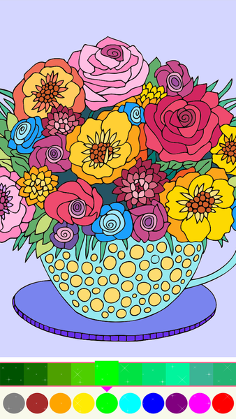 Coloring Book for Adults - عکس برنامه موبایلی اندروید