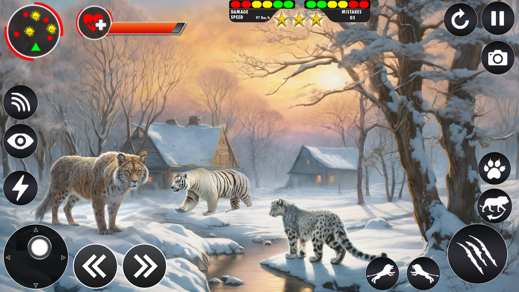 Tiger Games Family Simulator - Gameplay image of android game
