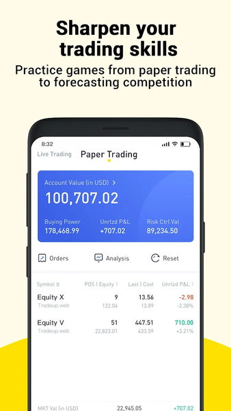 TradeUP: Trade, Invest & Save - عکس برنامه موبایلی اندروید