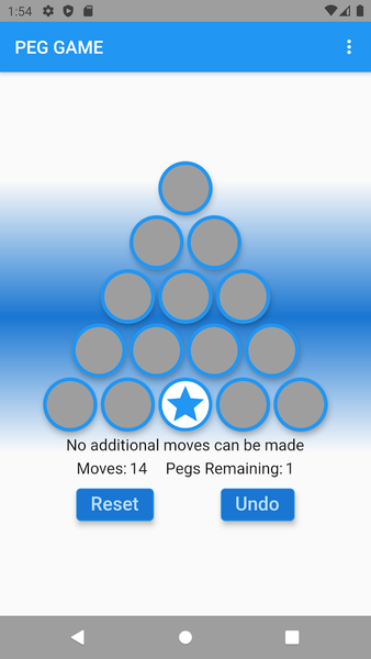Peg Game - Gameplay image of android game