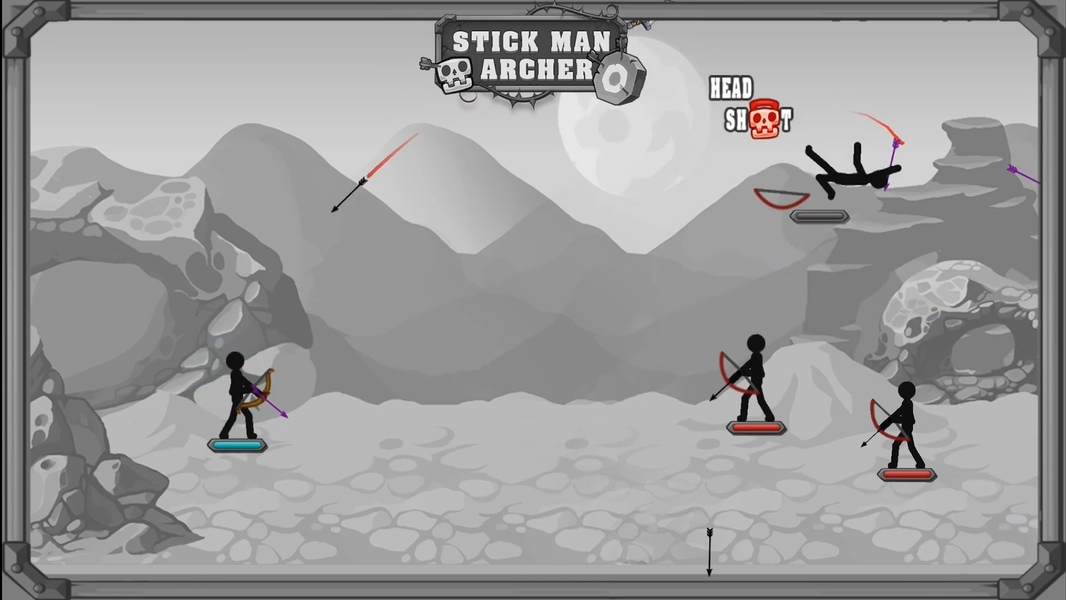 King Archer : Stickman - عکس بازی موبایلی اندروید