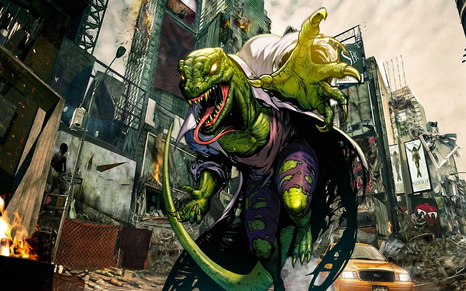 Amazing Lizardman City Rampage - عکس بازی موبایلی اندروید