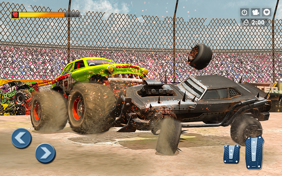 Monster Truck Car Crash Game - Image screenshot of android app