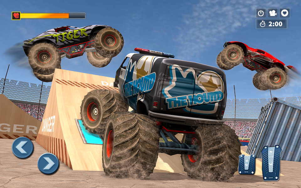 Monster Truck Car Crash Game - عکس برنامه موبایلی اندروید