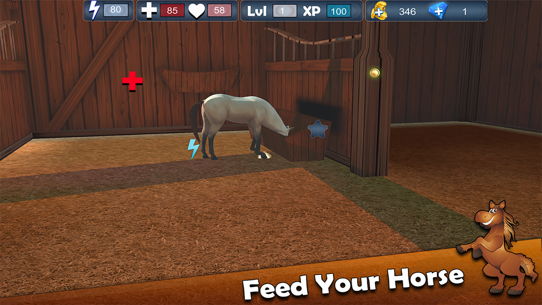 Horse Racing World Jumping ۳D - عکس بازی موبایلی اندروید