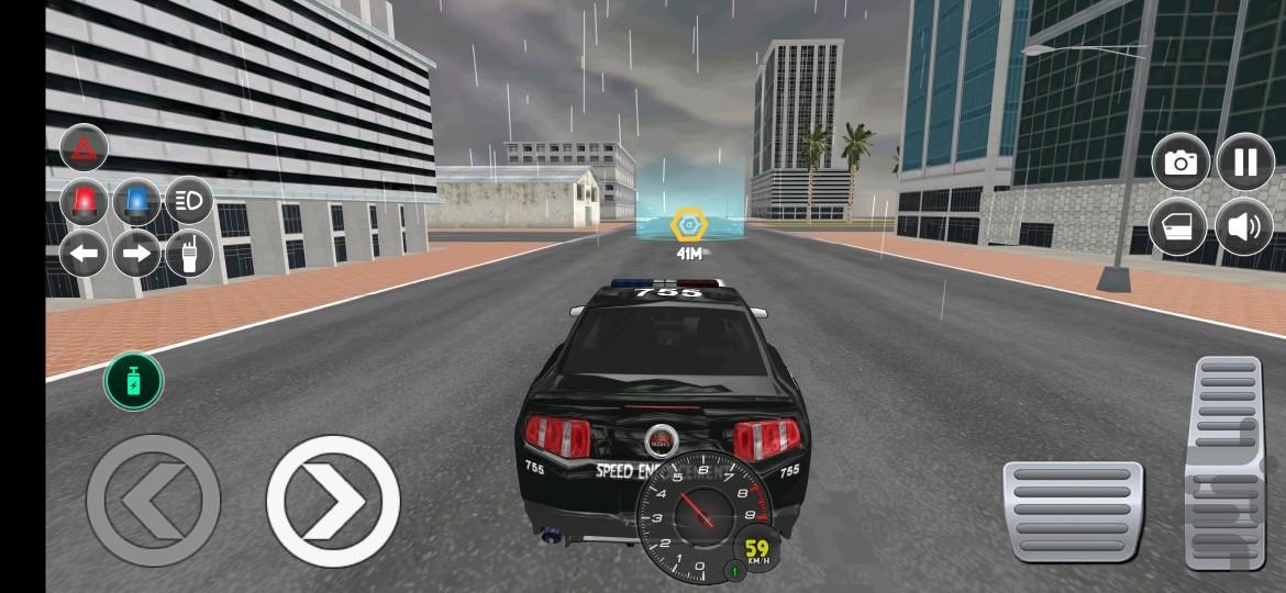 ماشین پلیس جدید - عکس بازی موبایلی اندروید
