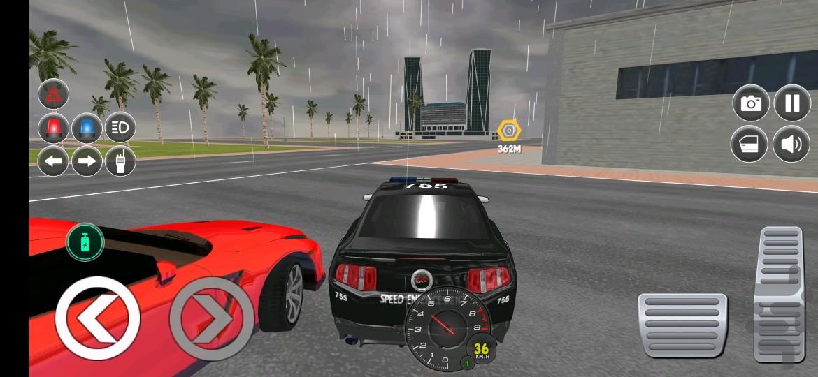 ماشین پلیس جدید - Gameplay image of android game