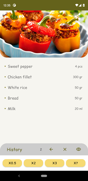 Recipe Converter & Calculator - Image screenshot of android app