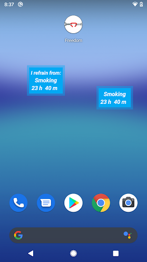 Freedom - Bad Habit Tracker - عکس برنامه موبایلی اندروید