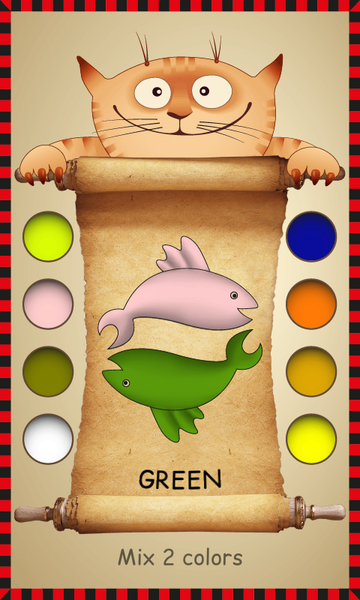 Learn colors while playing - عکس برنامه موبایلی اندروید
