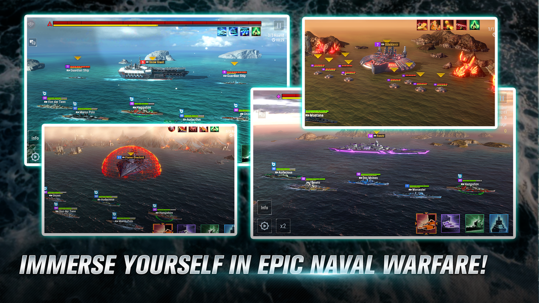 Armada: Warship Battles - عکس بازی موبایلی اندروید