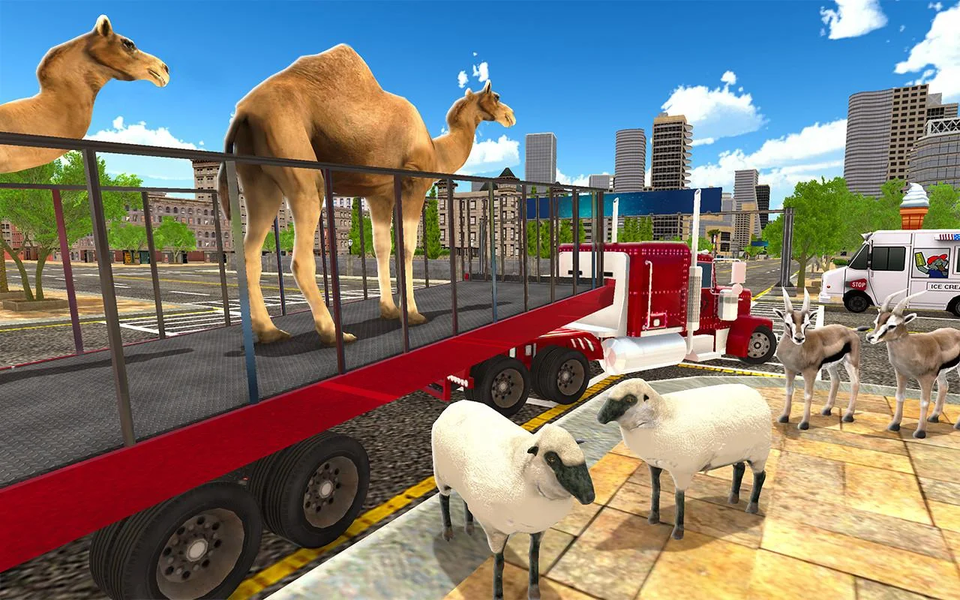 Animal Hospital Truck Driver - Gameplay image of android game