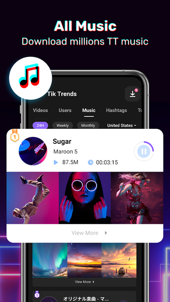 Video downloader for HD Video - Image screenshot of android app