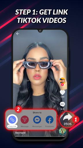 Video Downloader for TikTok - عکس برنامه موبایلی اندروید