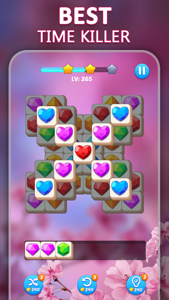 Tile Match - Brain Puzzle game - Gameplay image of android game