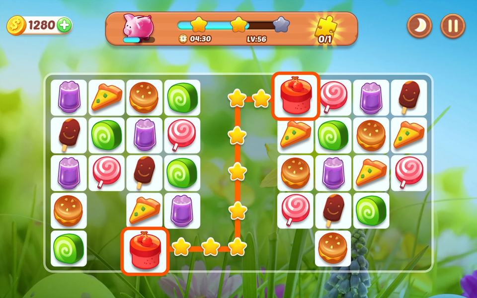 Tile Connect - Puzzle games - Gameplay image of android game