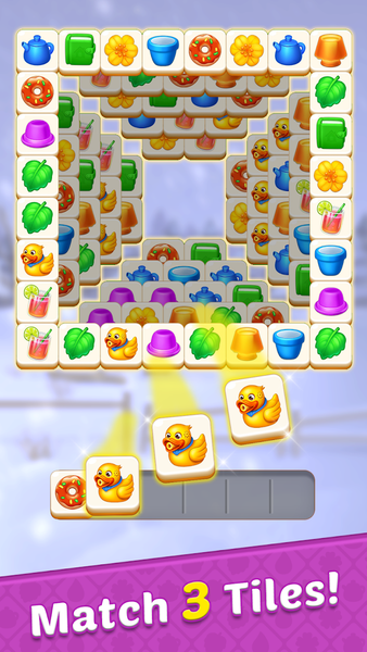 Tile Escape: Match Puzzle Game - Gameplay image of android game