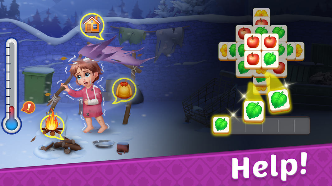 Tile Escape: Match Puzzle Game - Gameplay image of android game