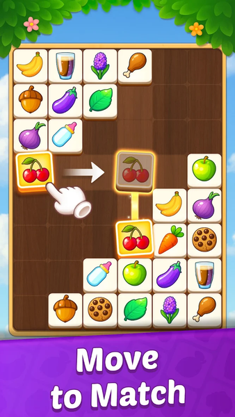 Tile Match-Puzzle Game - Gameplay image of android game