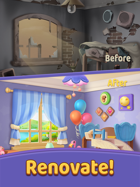 Tile Story:Match Puzzle Game - عکس بازی موبایلی اندروید