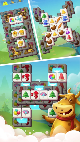 Tile triple match - عکس بازی موبایلی اندروید