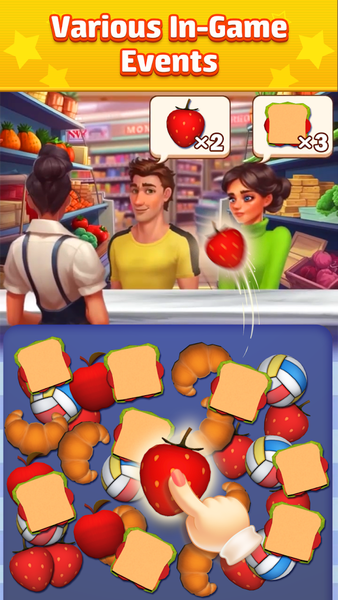 Match Mania 3D - Triple Match - Gameplay image of android game