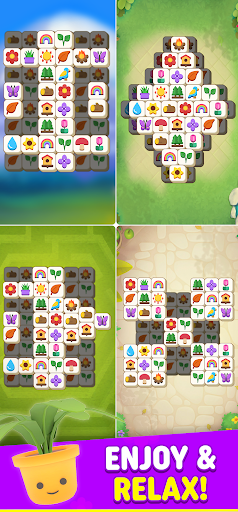 Tile Garden:Match ۳ Puzzle - عکس بازی موبایلی اندروید