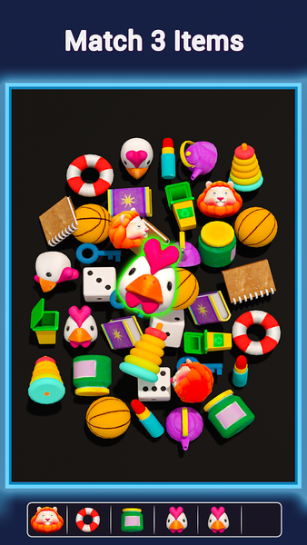 Triple Tile Match Puzzle Games - Gameplay image of android game