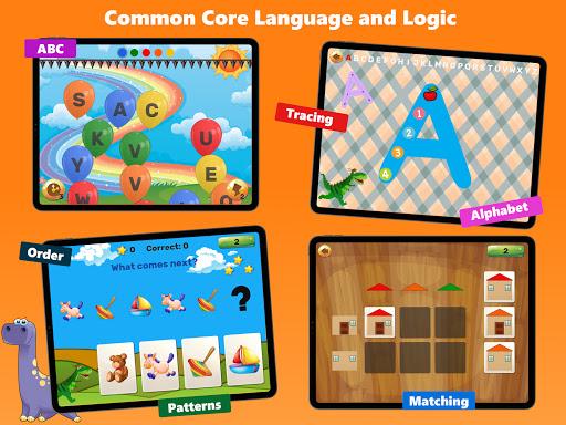 Dino Preschool Learning Games - Image screenshot of android app