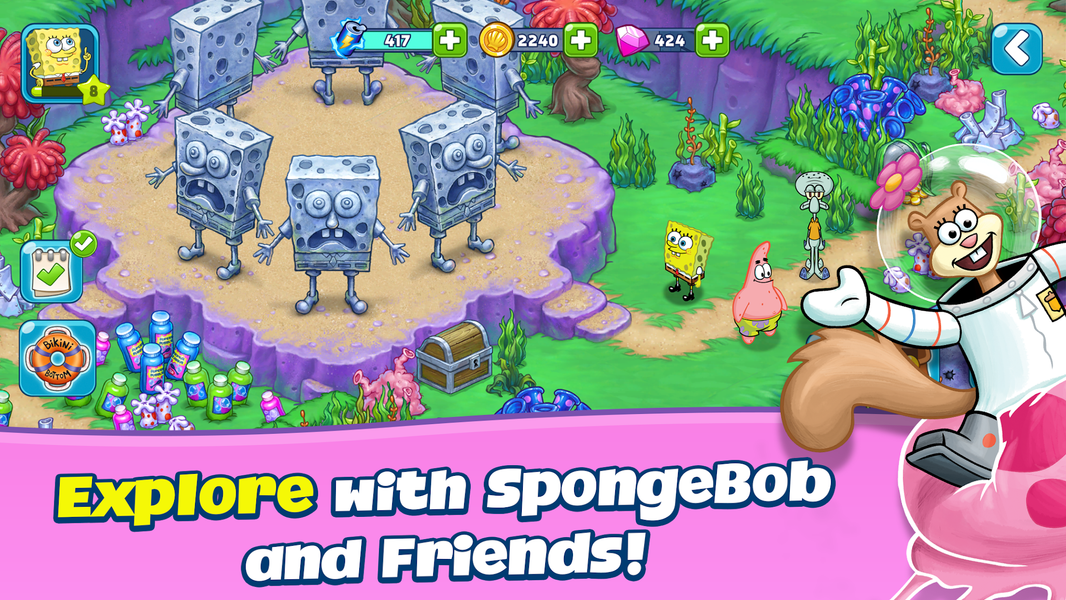 SpongeBob Adventures: In A Jam - Gameplay image of android game