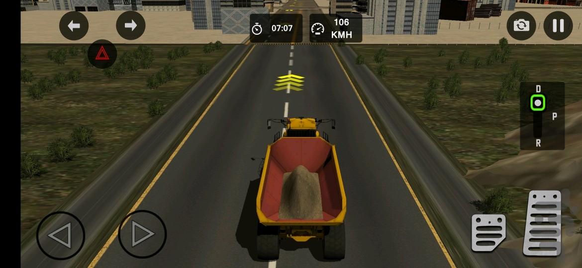 بازی ماشین غول پیکر باری - Gameplay image of android game