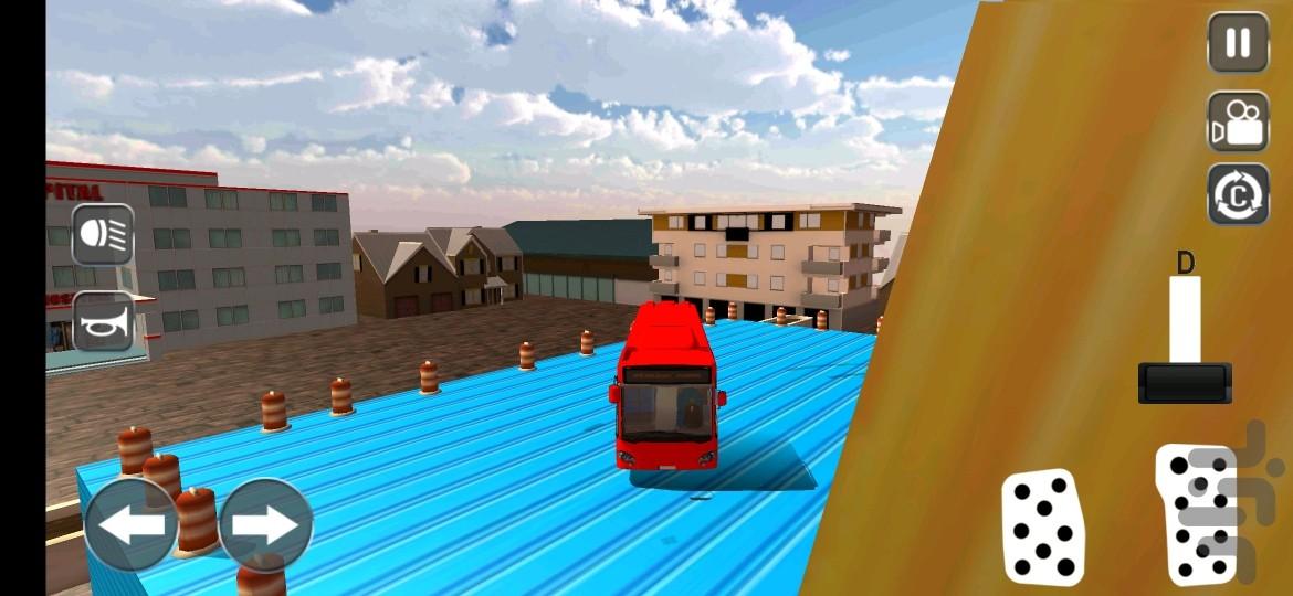 بازی اتوبوسی جدید ، ماشین بازی - عکس بازی موبایلی اندروید