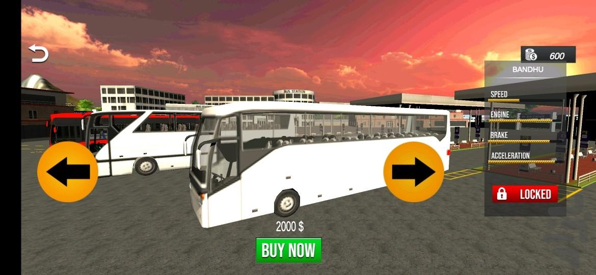بازی اتوبوسی جدید ، ماشین بازی - عکس بازی موبایلی اندروید