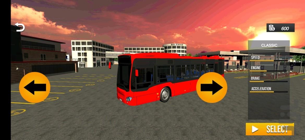 بازی اتوبوسی جدید ، ماشین بازی - عکس بازی موبایلی اندروید