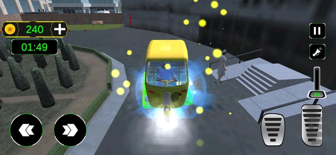 بازی رانندگی با سه چرخ ، موتور بازی - Gameplay image of android game
