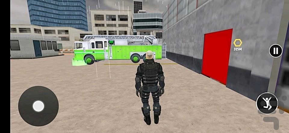 ماشین آتش نشانی جدید - Gameplay image of android game