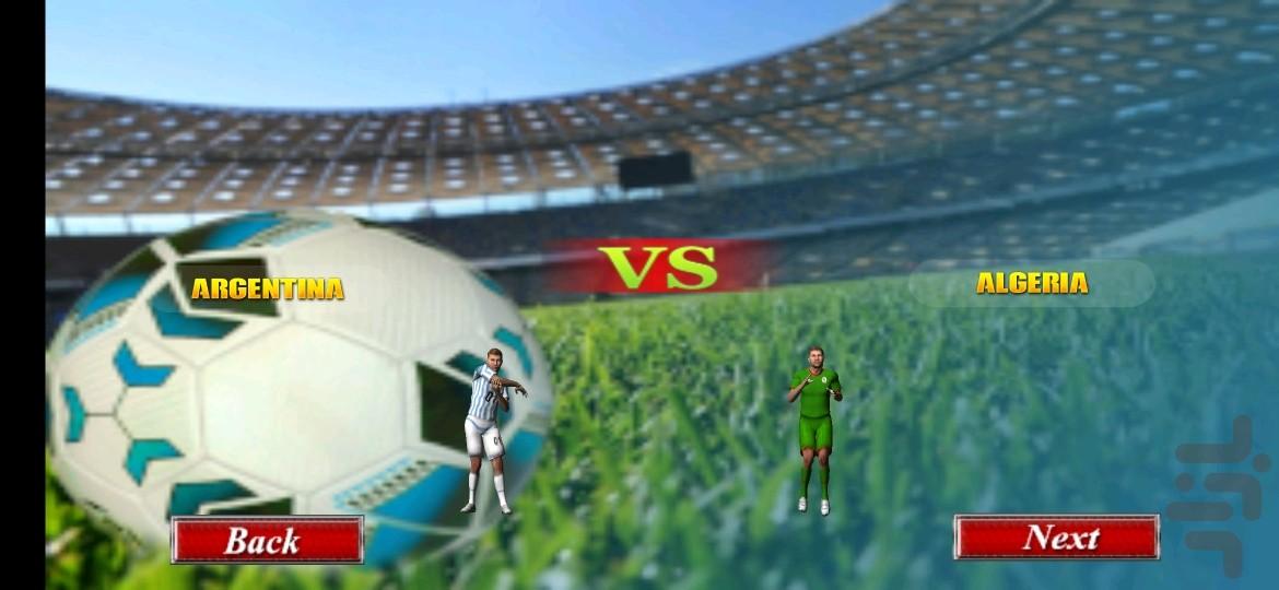 فوتبال حرفه ای - عکس بازی موبایلی اندروید