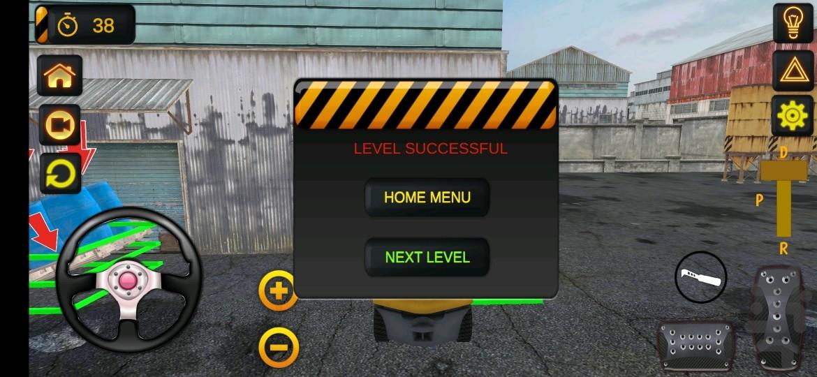 ماشین لیفتراک - Gameplay image of android game