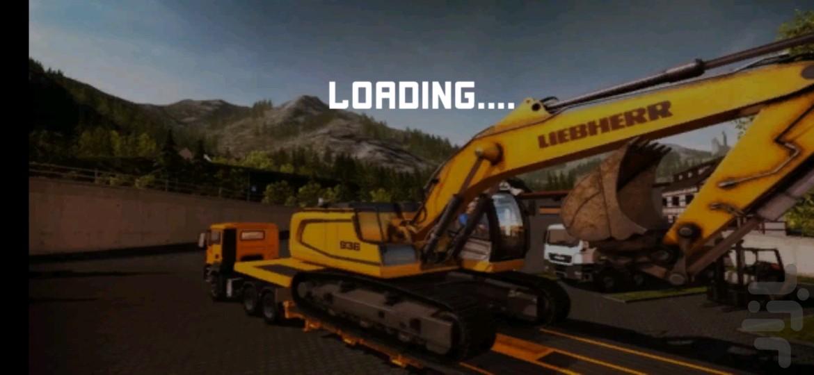 بازی بیل مکانیکی ، ماشین ، کامیون - عکس بازی موبایلی اندروید