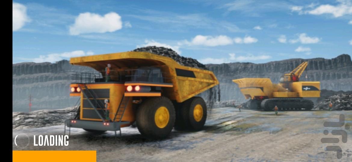 ماشین سنگین معدن ، کامیون ، ماشین - Gameplay image of android game