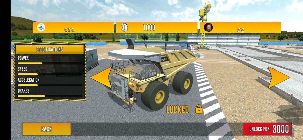 ماشین سنگین معدن ، کامیون ، ماشین - عکس بازی موبایلی اندروید