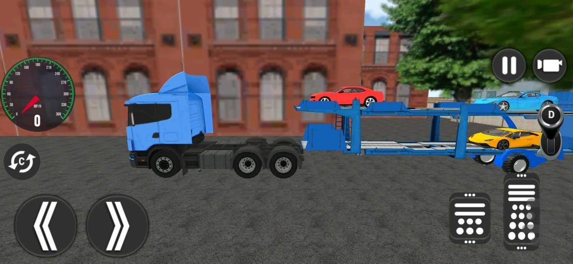 ماشین سنگین ، تریلی ، کامیون - عکس بازی موبایلی اندروید