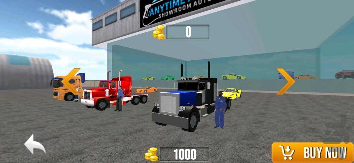 ماشین سنگین ، تریلی ، کامیون - عکس بازی موبایلی اندروید