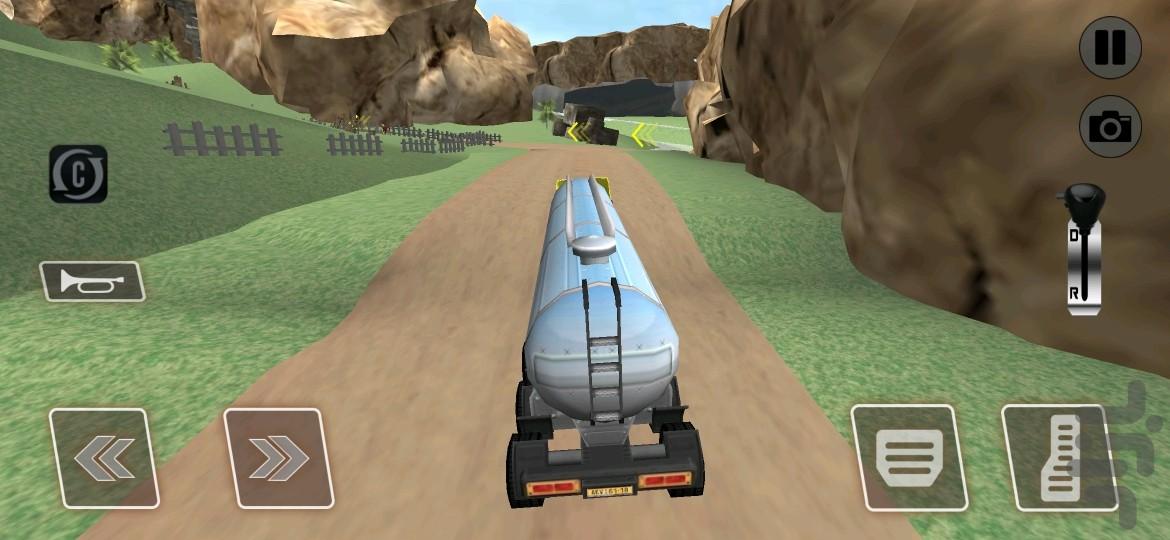 تریلی ، کامیون ، ماشین - عکس بازی موبایلی اندروید