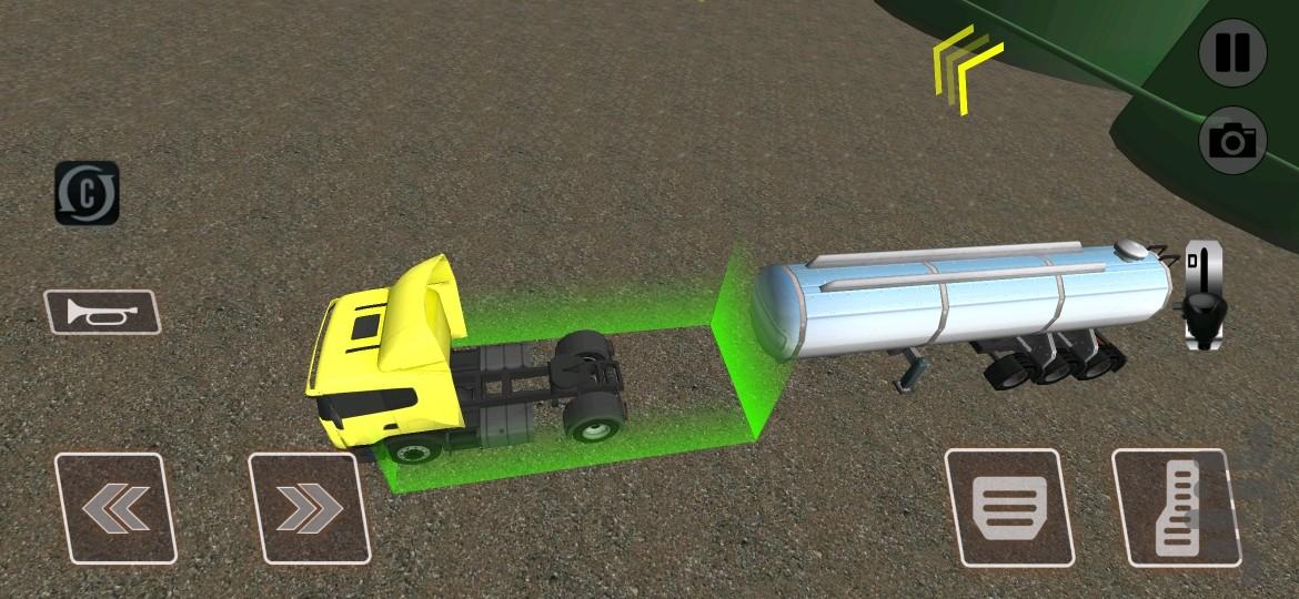 تریلی ، کامیون ، ماشین - عکس بازی موبایلی اندروید