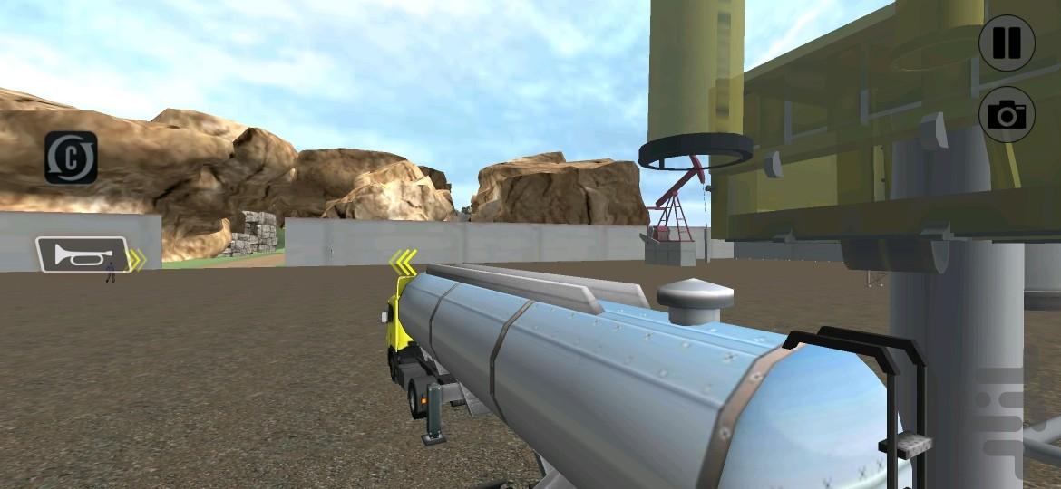 تریلی ، کامیون ، ماشین - Gameplay image of android game